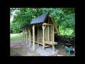 Awesome Firewood Storage Shed - Time Lapse