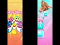 Baby shark🦈 vs Dance Monkey🐒 vs Waka Waka👧 cat virsion. Which one do you like🤔