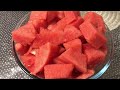 Sweet Summer ! Big Juicy Watermelon 🍉 ! Big on Fresh Strawberry 🍓