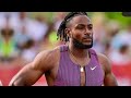 Watch The Moment Kishane Thomson Ignores Noah Lyles And Greeted Junelle Bromfied Instead...