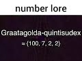 Number lore