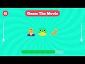 Guess the MOVIE by EMOJI | 50 MOVIES by EMOJI | BTT Quiz