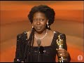 Whoopi Goldberg winning Best Supporting Actress | 63rd Oscars (1991)