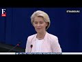 EU Parliament LIVE: Von der Leyen Seeks Approval from EU Lawmakers for Another Term