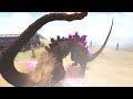 New Evolved Shin Godzilla VS Modded Dinosaurs & Kaiju | ARK Mod Battle