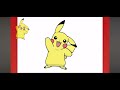 How to draw pikachu  from Pokémon