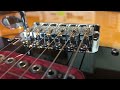 Strat style Guitar Roller bridge saddle modification and installation