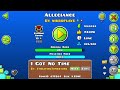 WHYYY... Allegiance 94% [Extreme Demon] | Geometry Dash