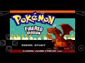 Starting of Pokemon Fire Red