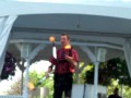 Hilby the German Juggle Boy Fire Juggling at the Big E