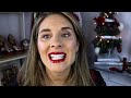 WHAT FITS IN MY RED CHANEL CLUTCH ON CHAIN - VLOGMAS DAY FOUR