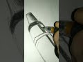 😀How To Draw Pencil Sketch // Brush or Tube