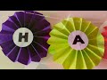 How To Make Birthday Banner | DIY | DIY Birthday Banner | Birthday Decoration Ideas