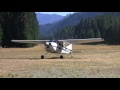 Cessna 185 Skywagon, Landing at Moose Creek, ID