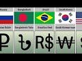 Currency Symbol From Different Countries | Data Analysis