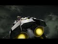 Space Engineers: Gatling Railgun Destroyer