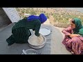 Captivating Nomadic Family Life 🏕: Mirza's Support & Daily Tasks | Nature Documentary