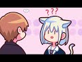 [Manga Dub] It was just a game, but she really tries to kiss me... [RomCom]