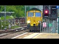 Trains at Cheddington Station, WCML - 31/05/24