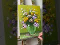 Beautiful Flower Painting / Acrylic Painting for Beginners