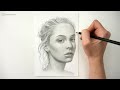 How to draw a face for beginners from sketch to finish | Emmy Kalia