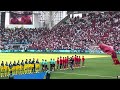 Hymne Maroc contre Ukraine 🇲🇦🇲🇦