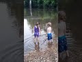 Carson's bridge with 3 of the grandkids and 3 of their friends 💜