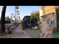 🚶🏻Uptown and Downtown Palm Springs | Sunrise | California |🇺🇸 USA[4K]WIDE