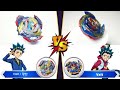 【Beyblade Burst DB VS Beyblade Burst Superking】 Team Relay battle ベイブレードバーストDB 베이블레이드 버스트 DB