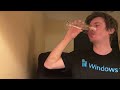 Nick Drinks Water 7645