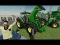 Visiting agricultural machinery show in France to get new tractors for the Farm | FS 22