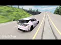 High speed car jumps 14-| BeamNg Drive | CrashChen