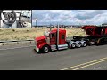 Moving a Huge Crane - (Kenworth T800 Heavy Hauler) - American Truck Simulator