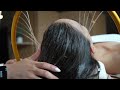 ASMR Ultimate Head Spa Experience: Relaxing Massage, Shampooing, Scalp Check & Oiling -Unintentional