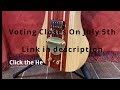 Voting Open: Great Guitar Build off 2021