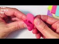 Paper Butterfly Easy Origami Craft, Sticky Note Origami Easy Butterfly, How to make paper butterfly