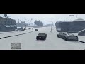 Grand Theft Auto V - Drift car in snow