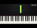 Never Gonna Give You Up - Rick Astley | BEGINNER PIANO TUTORIAL + SHEET MUSIC by Betacustic