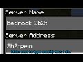 How to Join 2b2t but on Bedrock/MCPE!