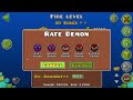 Weekly Demon #10 | Fire Level by Dudex, TheDevon & Nasgubb {All Coins}