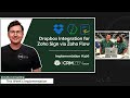Dropbox Integration for Zoho Sign via Zoho Flow - CRM Zen Show Episode 306