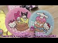 【vlog】  Sanrio Hello Kitty & Friends Artbox Cafe vlog 🎀 Cutest UK Cafe! ♡   サンリオカフェ ❣️  【量産型】