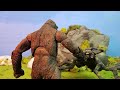 King Kong Vs. Kumonga Stop Motion Fight