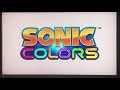 Sonic Colors/Dragon Soul