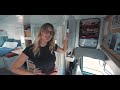 SKOOLIE CONVERSION TOUR | School Bus Converted into Open Floor Plan Tiny House