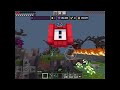 Minecraft Beating Hive Skywars with ONLY MY FIST?! ON MCPE!!