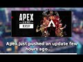 NEW Season 21 Update Incoming - Apex Legends