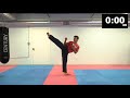 10 MINUTE TAEKWONDO WORKOUT FOR BALANCE & STRENGTH