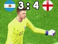 Argentina 🇦🇷 Vs England 🏴󠁧󠁢󠁥󠁮󠁧󠁿 Penalty Shootout || eFootball 2024