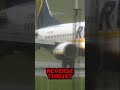Huge Hole In Airplane Engine 😱 @dailytelegraphAU lmao its called reverse thrust